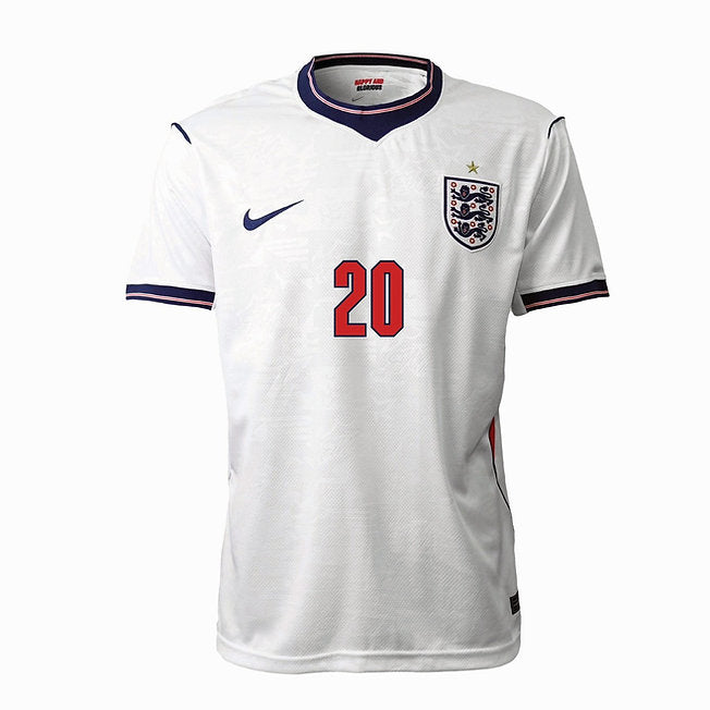 Camiseta de Inglaterra para el Mundial 2026, versión local, con estampado de Palmer 20.