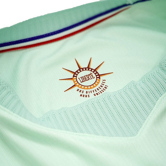 Camiseta de visitante para aficionados de Francia para el Mundial 2026 con estampado de Mbappé 10