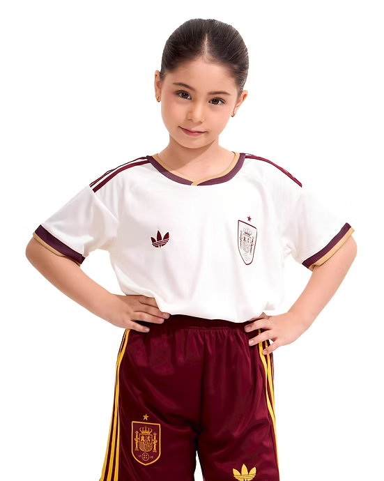 Equipaciones infantiles de visitante para el Mundial de España 2026