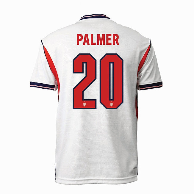 Camiseta de Inglaterra para el Mundial 2026, versión local, con estampado de Palmer 20.