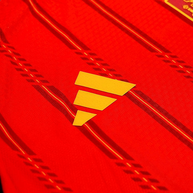 Camiseta de local de España para el Mundial 2026, con estampado Lamine Yamal 19.