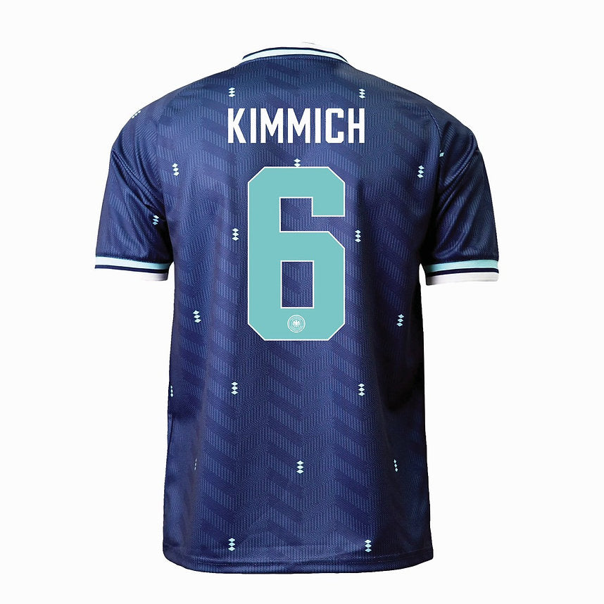 Camiseta de visitante de Alemania para el Mundial 2026 con estampado de Kimmich 6