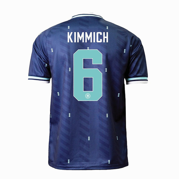 Camiseta de visitante de Alemania para el Mundial 2026 con estampado de Kimmich 6