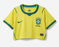 Camiseta de local de Brasil corta para el Mundial 2026 (Versión Top mujer)